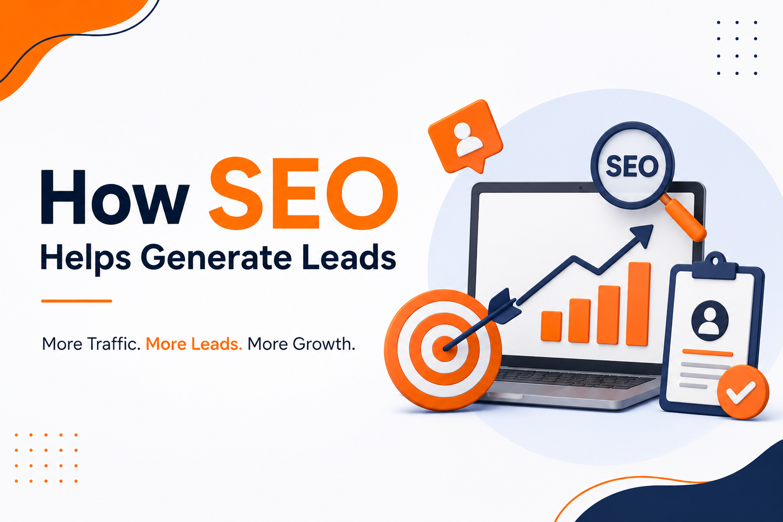SEO helps generate leads