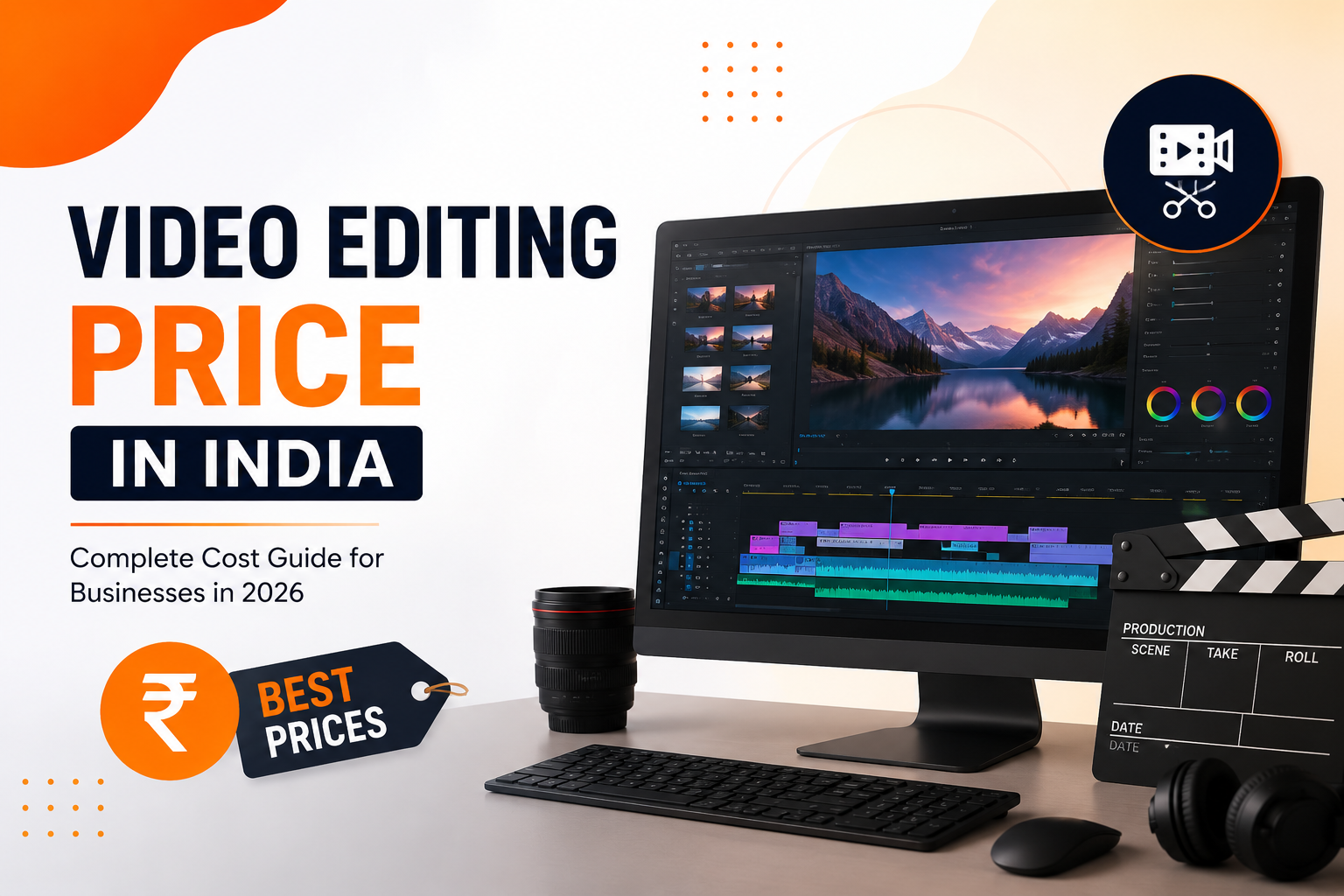 Video Editing Price in India