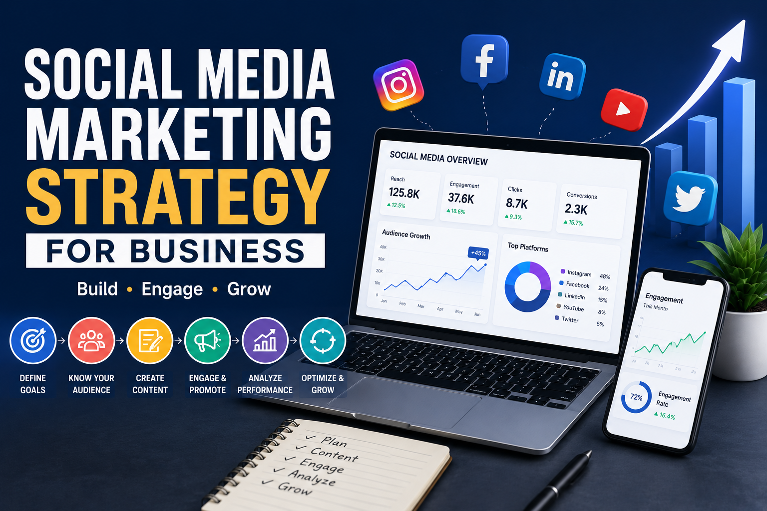 Social Media Marketing Strategy .