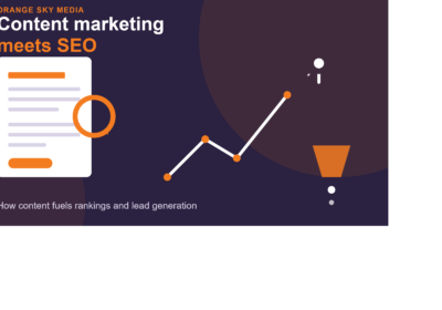 How Content Marketing Supports SEO and Lead Generation | Orange Sky Media